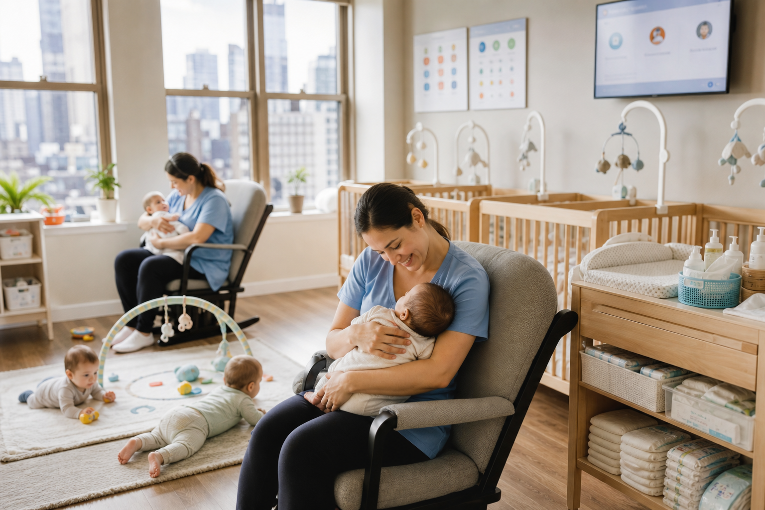 Daycare for Infants NYC: Inside the Tiny Cruisers Room in Lower Manhattan