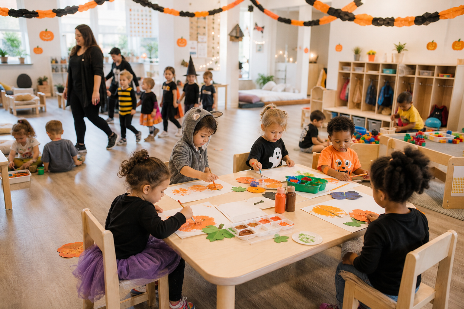 Halloween Toddler Activities at Daycare: Costumes & Sensory Tips